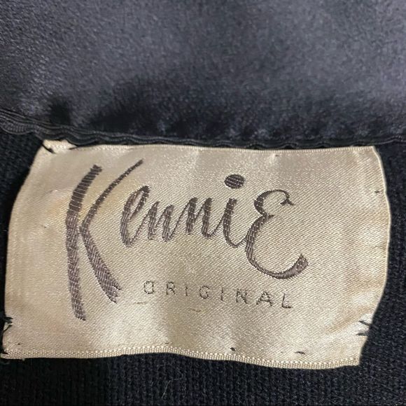 Vintage 30s-40s Wool Fur Swing Coat - Picture 6 of 8